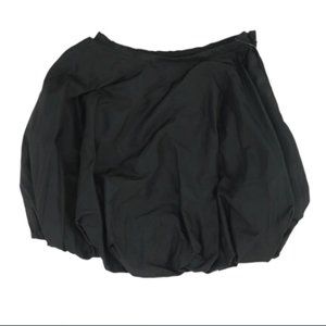 CYNTHIA ROWLEY - Black Solid Mini Skirt